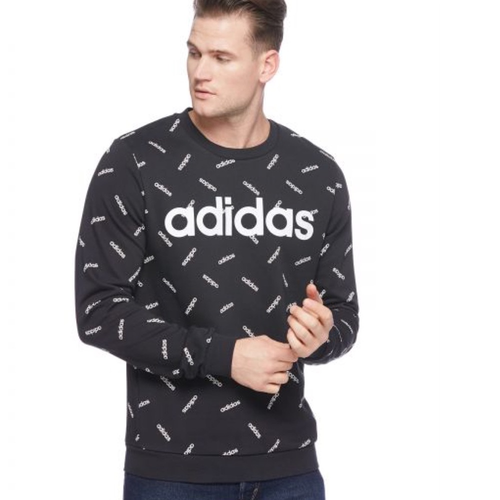 Adidas Crew Neck Long Sleeves Sweatshirt